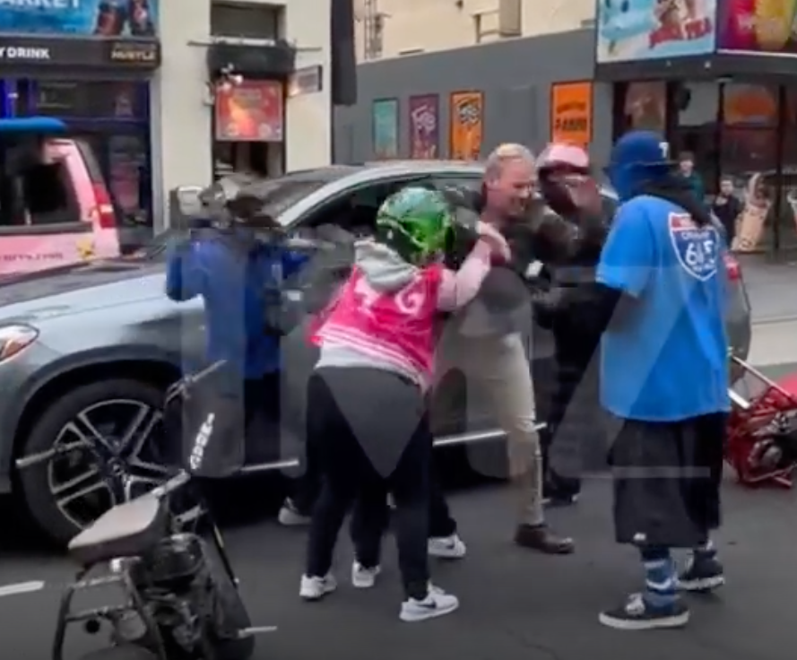STAR IAN ZIERING VICIOUSLY ATTACKED BY BIKERS